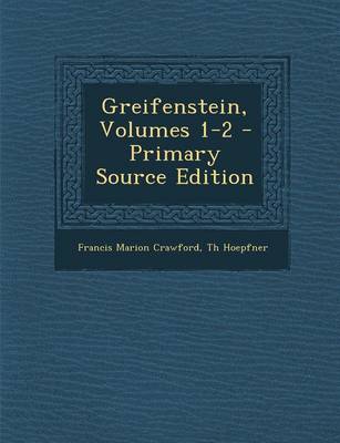 Book cover for Greifenstein, Volumes 1-2