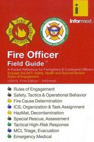 Cover of Fire Officer Field Guide