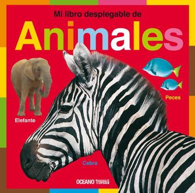 Book cover for Mi Libro Desplegable de Animales