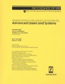 Book cover for International Conference on Lasers, Applications, and Technologies 2002