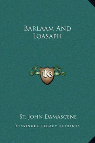 Cover of Barlaam And Loasaph