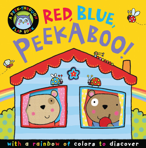 Book cover for Red, Blue, Peekaboo!
