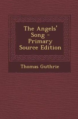 Cover of The Angels' Song