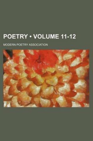 Cover of Poetry (Volume 11-12)