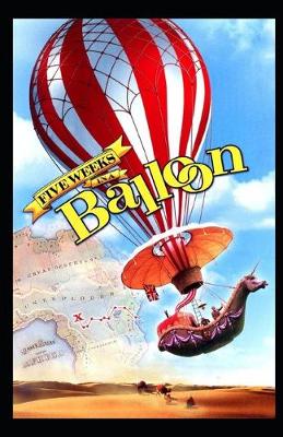 Book cover for Five Weeks in a Balloon (Annotated)