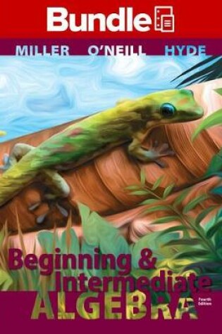 Cover of Beginning and Intermediate Algebra with Connect Math Hosted by Aleks Access Card and Integrated Video and Study Workbook
