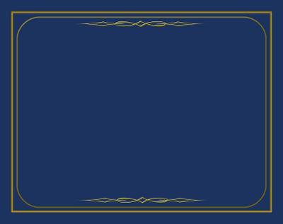 Cover of Certificate Holder - Navy