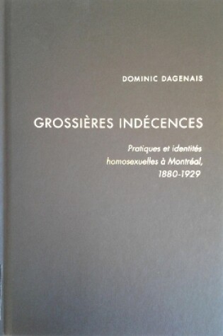 Cover of Grossières indécences