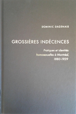 Cover of Grossières indécences