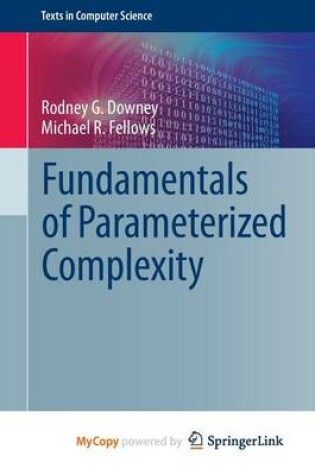 Cover of Fundamentals of Parameterized Complexity