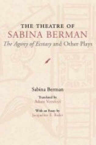 Cover of The Theatre of Sabina Berman