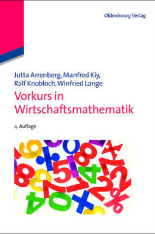Cover of Vorkurs in Wirtschaftsmathematik