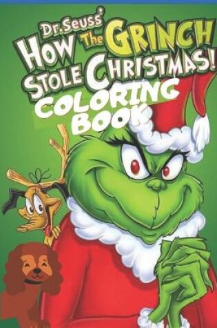Cover of How the Grinch Stole Christmas! Coloring Book.
