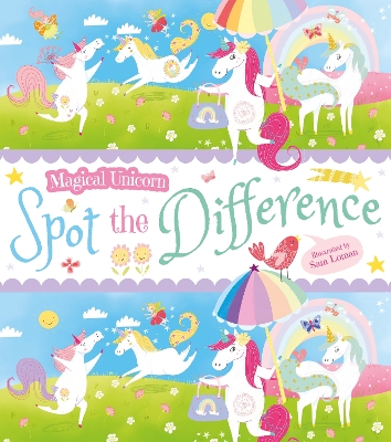 Book cover for Magical Unicorn Spot the Difference