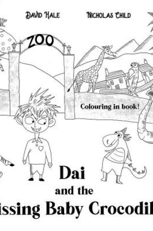 Cover of Dai and The Missing Baby Crocodile Colouring Book
