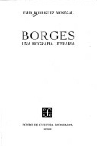 Cover of Jorge Luis Borges