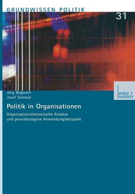 Book cover for Politik in Organisationen