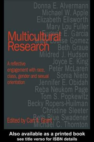 Cover of Multicultural Research