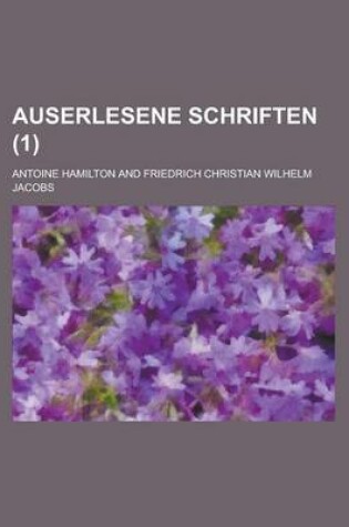 Cover of Auserlesene Schriften (1)