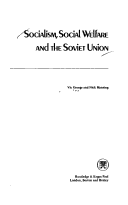 Book cover for Socialism, Social Welfare and the Soviet Union