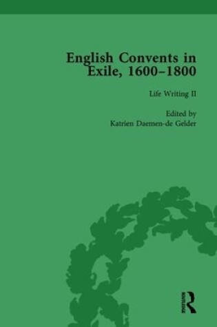 Cover of English Convents in Exile, 1600-1800, Part II, vol 4