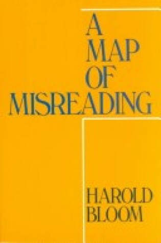 Cover of Map of Misreading