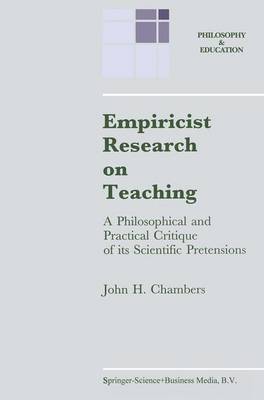 Book cover for Empiricist Research on Teaching