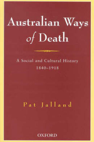 Cover of Australian Ways of Death