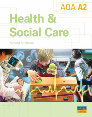 Book cover for A2 AQA Health and Social Care