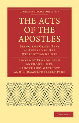 Book cover for The Acts of the Apostles