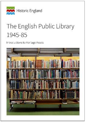 Book cover for The English Public Library 1945-85