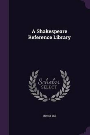 Cover of A Shakespeare Reference Library