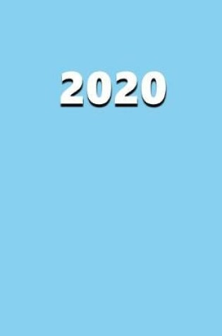 Cover of 2020 Daily Planner 2020 Baby Blue Color 384 Pages