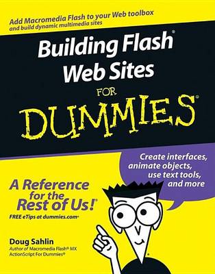 Cover of Building Flash Web Sites for Dummies