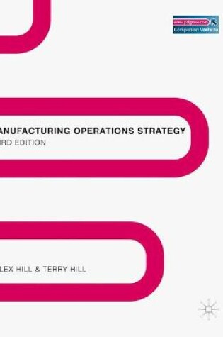 Cover of Manufacturing Operations Strategy