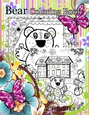 Book cover for Bear Coloring Book