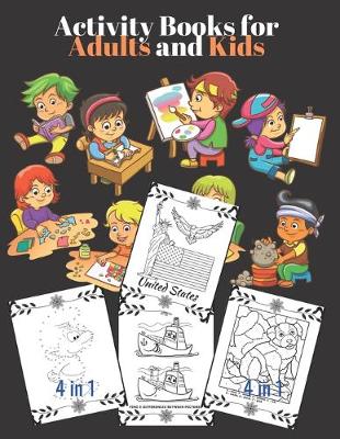 Book cover for Activity Books for Adults and Kids