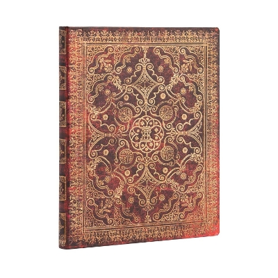 Book cover for Carmine 5-Year Hardcover Journal