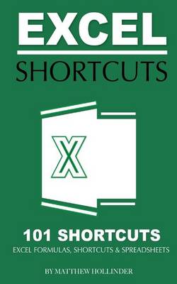 Book cover for Excel Shortcuts 101 Shortcuts