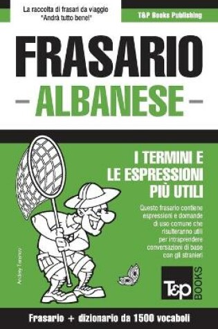 Cover of Frasario Italiano-Albanese e dizionario ridotto da 1500 vocaboli
