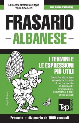 Book cover for Frasario Italiano-Albanese e dizionario ridotto da 1500 vocaboli