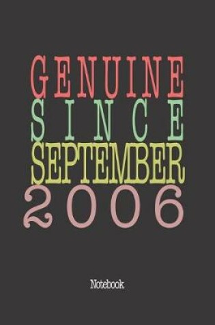 Cover of Genuine Since September 2006