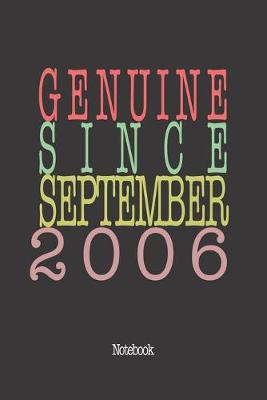 Book cover for Genuine Since September 2006