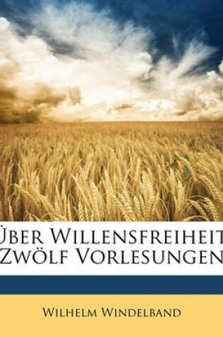 Cover of Uber Willensfreiheit