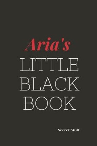 Cover of Aria's Little Black Book