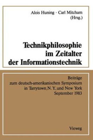 Cover of Technikphilosophie im Zeitalter der Informationstechnik