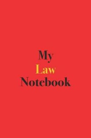 Cover of My Law Notebook