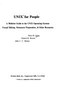 Book cover for Unix for People