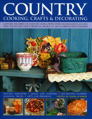 Book cover for Country Cooking, Crafts and Decorating