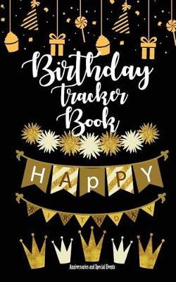 Book cover for Birthday Tracker Book